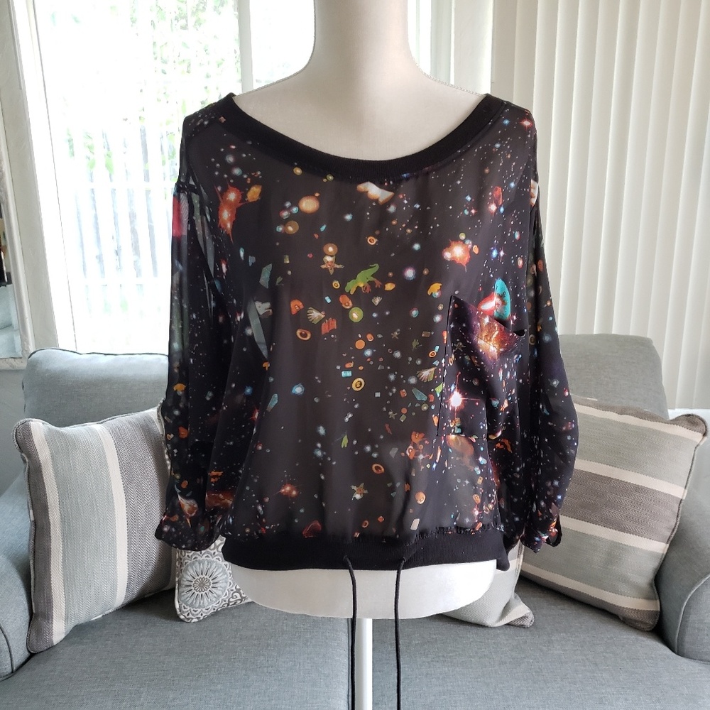 Princess Vera Wang galaxy top